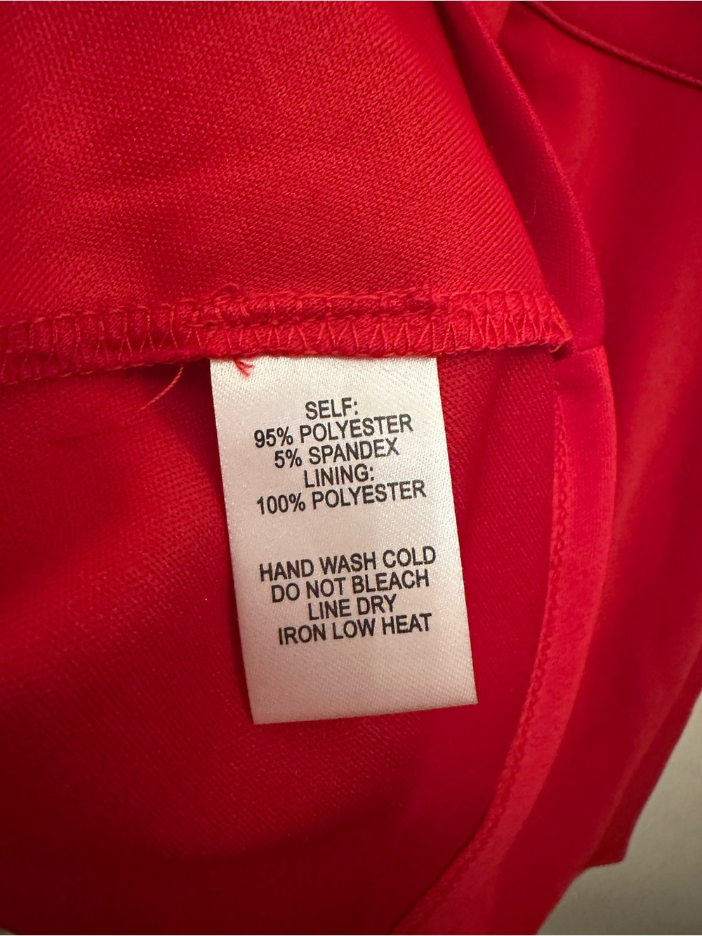 NWT Lulus Red Criss Cross Back Fit & Flare Skater Keyhole Dress M Holiday Formal - Picture 5 of 5